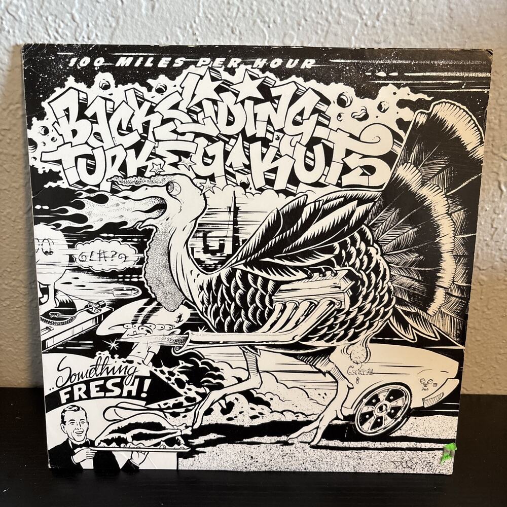 Darth Fader - 100mph Backsliding Turkey Kuts - Vinyl LP (1998)